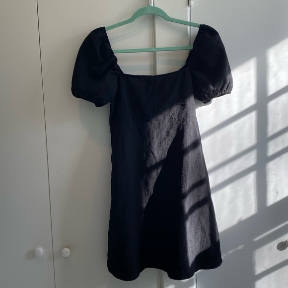 H&M Dresses Nwt Hm Babydoll Cut Out Mini Dress Poshmark